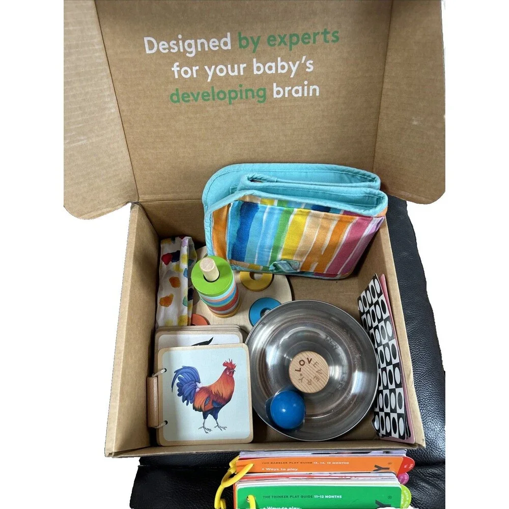 Lovevery Mixed Montessori Toy Bundle Lot With 5 Play Guides Baby Development